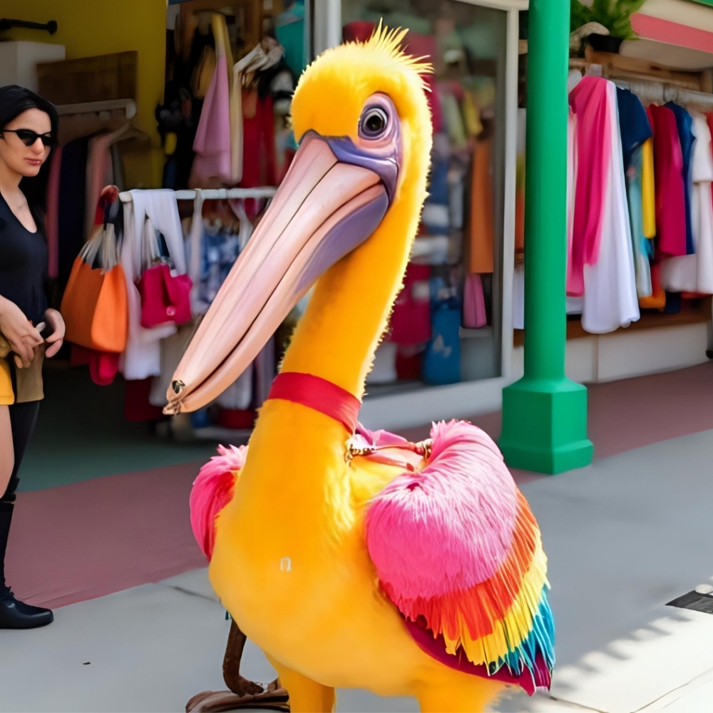 Meet me, your Posher Peyton Pelican.